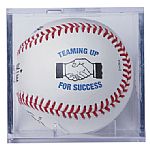 Acrylic Baseball Display Cube for displaying your printed baseball.